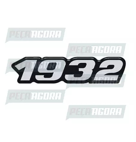 PAR EMBLEMA RESINADO ESPECIAL MERCEDES BENZ''1932'' (101054)