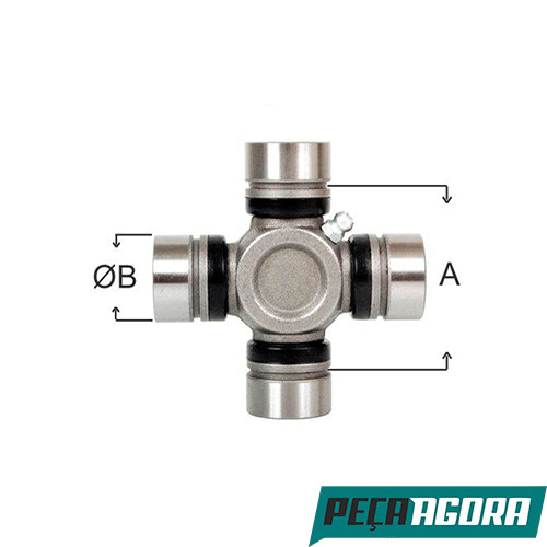 CRUZETA CARDAN A 76,20 B 34,90 FORD F 250 DODGE DODGE RAM (L801160)