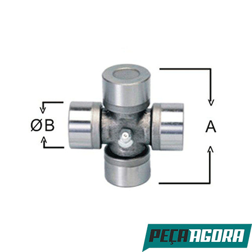 CRUZETA CARDAN A 122,00 B 42,00 VOLVO MAQUINAS DIVERSOS (534000X)