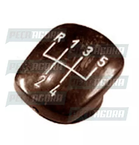 TAMPINHA BOLA CAMBIO PUNHO 05 MARCHAS MARROM 5ª CIMA (213076)