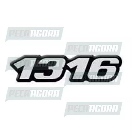 PAR EMBLEMA RESINADO ESPECIAL MERCEDES BENZ''1316'' (101039)