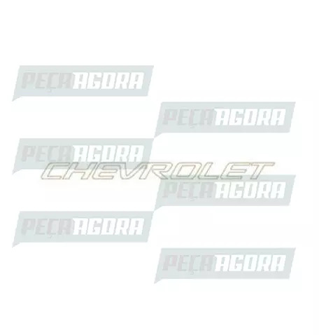 FAIXA LATERAL 1 LINHA PICK-UP S10 EXECUTIVE CABINE SIMPLES 2003 (417883)