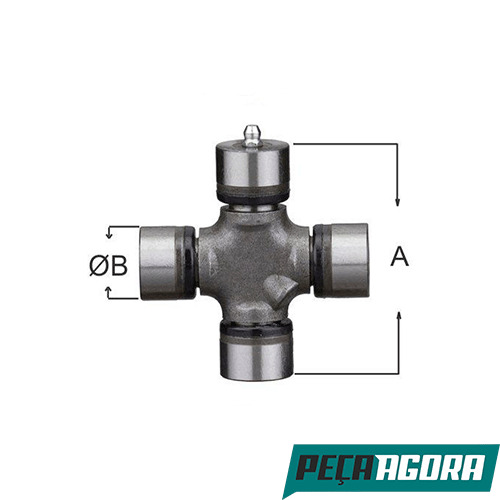 CRUZETA CARDAN PARA NEW HOLLAND TRATOR 6600/ 6610/ 7610  (66300116)