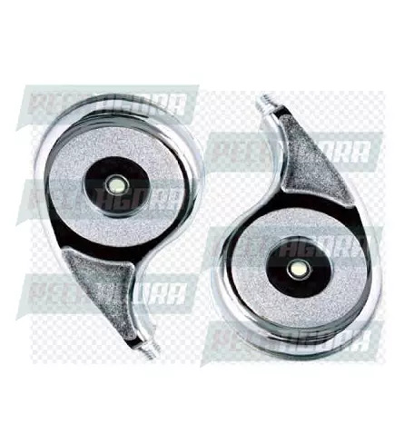 PAR CALOTINHA CROMADA PLASTICA GOTA FOSCA RODOAR (200090)