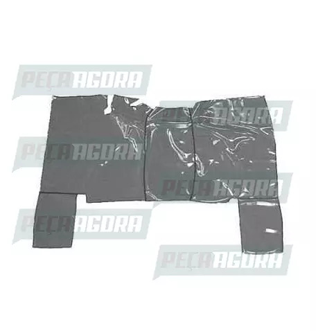 TAPETE VINIL D-20 - CINZA (419528)