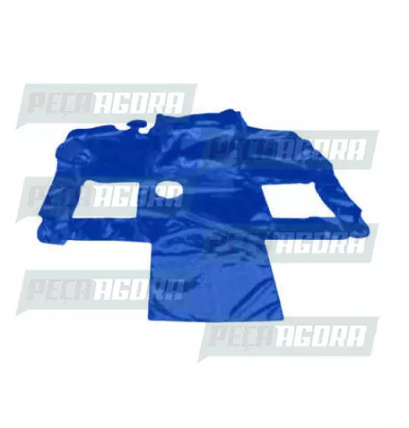 TAPETE VINIL MERCEDES-BENZ 1632/1634/1938 BICUDO ACELERADOR ELETRICO - AZUL (419