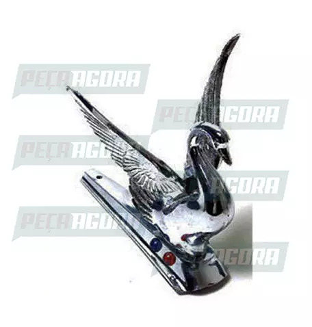 CISNE FORD/ PARA SCANIA ABS CROMADO COM LUZ BASE CURTA (073005)