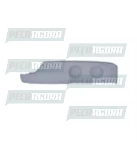 SPOILER MERCEDES BENZ AXOR 02 FAROIS REDONDOS LADO ESQUERDO  FIBRA (279372)