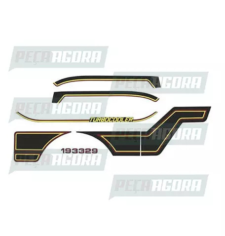 FAIXA LATERAL 1 LINHA MB 1929/1932/1933 - TURBOCOOLER (418381)