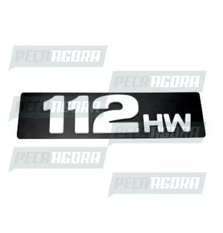 EMBLEMA PLASTICO CAPO ORIGINAL PARA SCANIA 112 ''112HW'' (5287892)