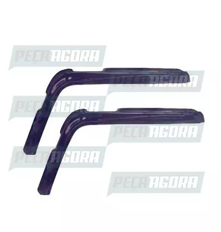 PAR PAR CALHA CHUVA VOLVO EDC ''L'' AZUL ORIGINAL (420541)