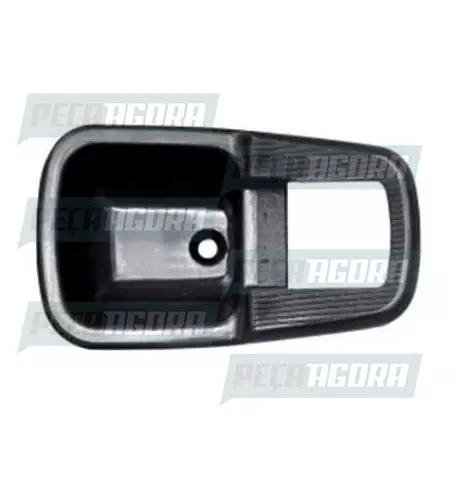 MOLDURA MACANETA INTERNA VOLKSWAGEN ... 2000 PRETA (2118372391999)