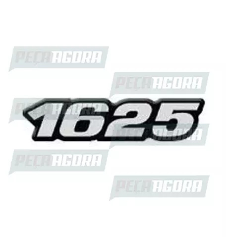 PAR EMBLEMA RESINADO ESPECIAL MERCEDES BENZ''1625'' (101121)