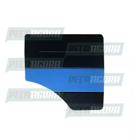 PAR FORRO PORTA MERCEDES BENZ 1114 SEM BOLSA VELUDO AZUL (146052)