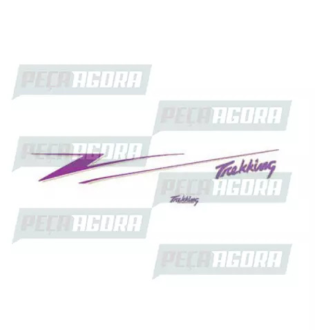 FAIXA LATERAL 3 ANOS LX 96 TREKKING LILAS (418429)