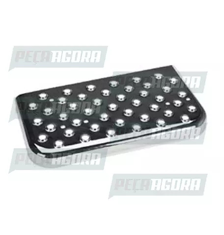 PAR ESTRIBO CROMADO MERCEDES BENZ 1113 SIMPLES FURADO FABBOF EC026 (111036)