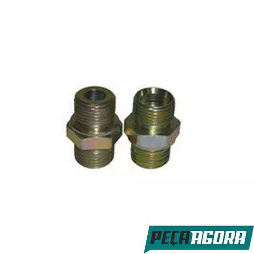 CAIXA 2 NIPLE ENCANAMENTO COMPRESSOR MERCEDES BENZ MODERNO (CX.UNIAO1/4-0034-599