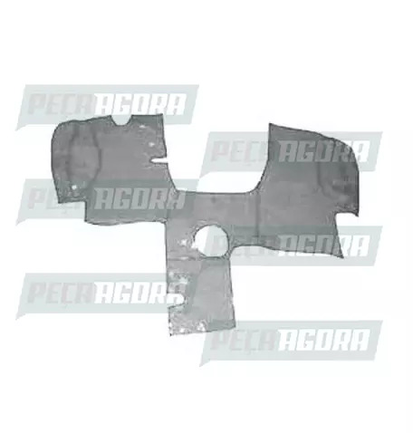 TAPETE VINIL MERCEDES-BENZ 710 2008 - CINZA (420023)