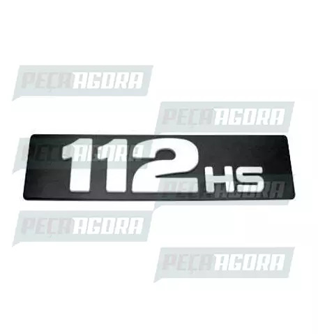 EMBLEMA PLASTICO CAPO ORIGINAL PARA SCANIA 112 ''112HS'' (5287894)