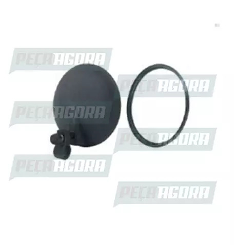 ESPELHO BIONICO MAXX 170MM COM PARAFUSO COM ABRACADEIRA SUPER (104064)