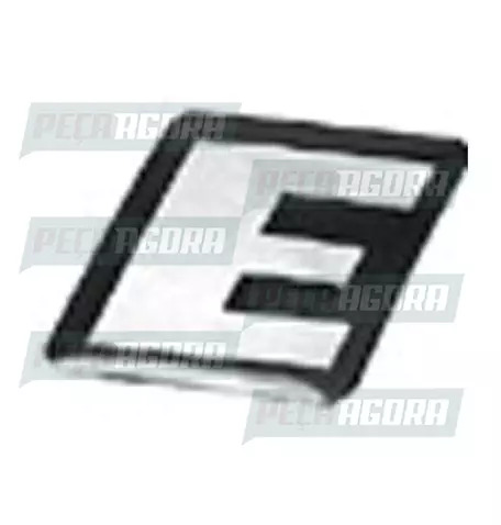 EMBLEMA RESINADO ESPECIAL MERCEDES BENZ ''E'' (101047)
