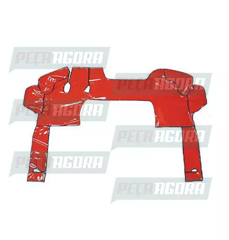 TAPETE DE VENIL  V.W CAM DELLIVERY 8150 S/ CAPO VERMELHO (PUES347V)