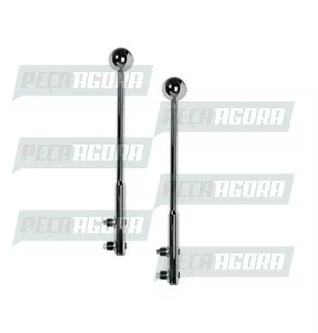 PAR BALIZA FABBOF RETA MERCEDES BENZ/FORD COM SUPORTE ANEXO 83CMS BA002 (019010)