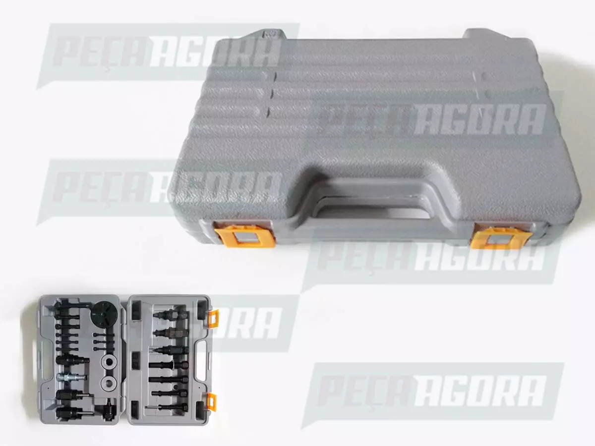 KIT FERRAMENTAS SACA EMBREAGEM COMPRESSOR AR CONDICIONADO (270819)