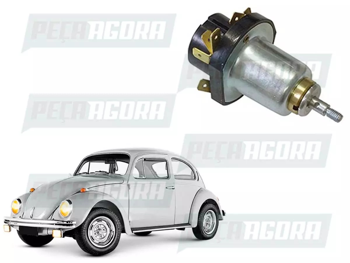 CHAVE LUZ VOLKSWAGEN VW FUSCA KOMBI BRASILIA VARIANT TL 1300 1500 (1119415291)