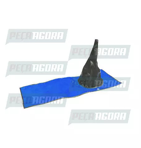 CAPA CAMBIO SAO GERALDO COM TAPETINHO MERCEDES BENZ 1114/1519/1618 BICUDO AZUL (