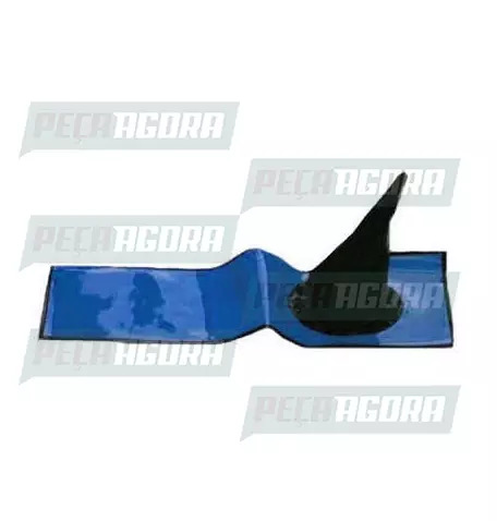 CAPA CAMBIO VINIL C/TAPETINHO LONGO C/FORRO AZUL (450755)