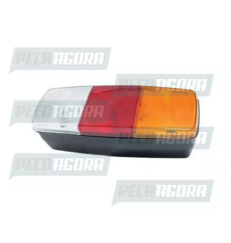 LANTERNA TRASEIRA MERCEDES BENZ 1313 SEM VIGIA PRADOLUX TRICOLOR PL0786 (454042)