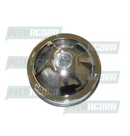 LANTERNA ESTRIBO CROMADA 03 JANELAS - CR 1117/3CR SINALSUL (421267)