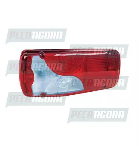 LANTERNA TRASEIRA VOLKSWAGEN 28.440/29.440/33.440 SEM VIGIA DIREITO BOTINHA AZUL