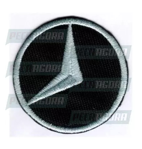 EMBLEMA BORDADO MB AZ (444529)