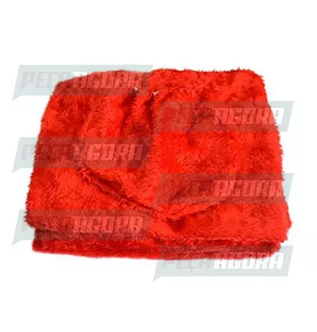 CAPA PELUCIA CHINIL CAMA MB ACTROS 2018 VERMELHA (458378)