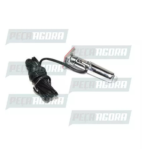 LAMPADA IMPORTADA LED SPOT MOVEL 12V LED LILAS CROMADA (420925)