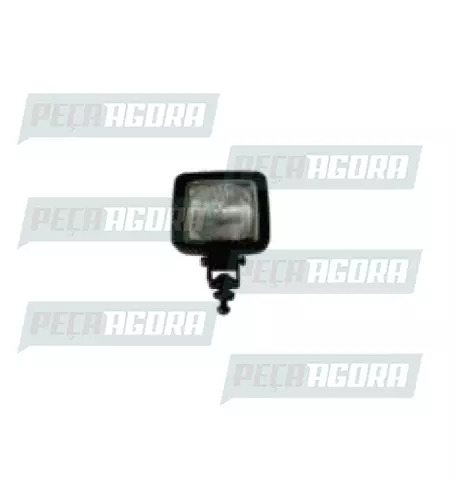 FAROL QUADRADO COMUM RAIADO 24V PRETO 234.4329 (455142)
