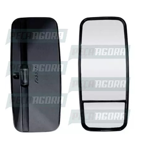 ESPELHO PARA SCANIA T/R 112/113 ESQUERDO SEM BRACO SEM DESEMBACADOR SEM AUXILIAR