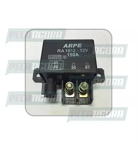 RELE BLOQUEIA PARTIDA ALARMES COM SUPORTE 12V CONTATO NA DE 150A (PICO) ARPE (45