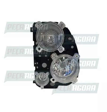 FAROL MB ACTROS 2016 DIREITO SEM MOLDURA EXTERNA NINO (457165)