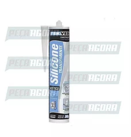 SILICONE DE VEDACAO ACETICO 280G TRANSPARENTE TEKBOND (446608)