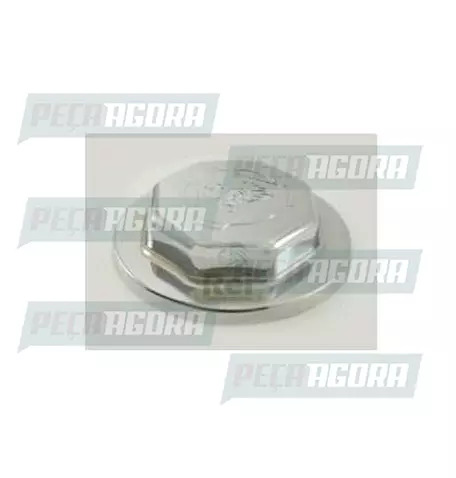 SOBRE TAMPA DO CUBO DIANTEIRO PARA SCANIA SERIE 5 CROMADA SEM ROSCA (456776)