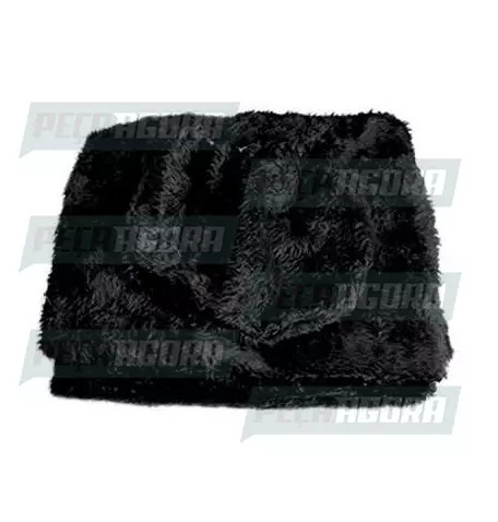 CAPA PELUCIA CHINIL BANCO C/LOGO VW ATE 99 MOTORISTA/CARONA GAUCHA PRETA (445356