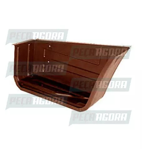 ESTRIBO CHAPA MERCEDES BENZ HPN 709/912 DIREITO MARROM AMALCABURIO 1150D (688610