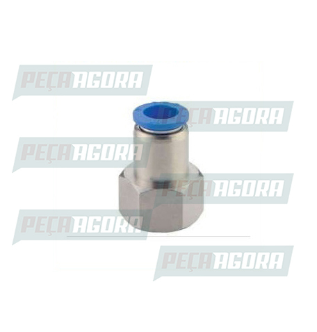 CONEXAO RETA FEMEA INSTANTANEA  12MM-1/4 (423447)