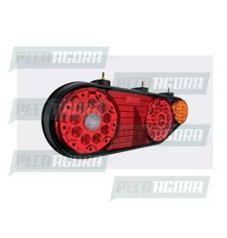 LANTERNA TRASEIRA LED KIT NOMA COM TRIANGULO 24V ESQUERDO BRASLUX (453879)