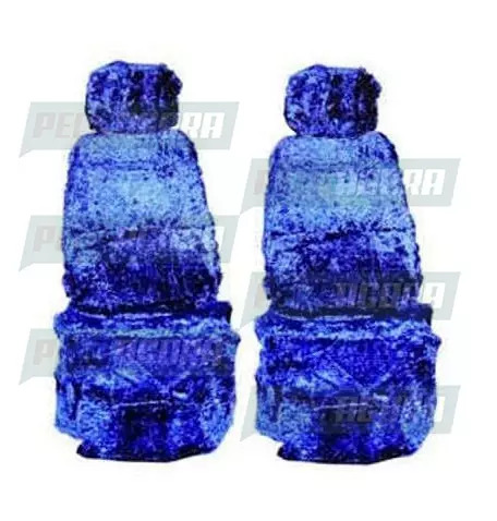 CAPA PELUCIA CHINIL BANCO C/LOGO MB AXOR MOTORISTA/CARONA ATE 2009 GAUCHA AZUL (