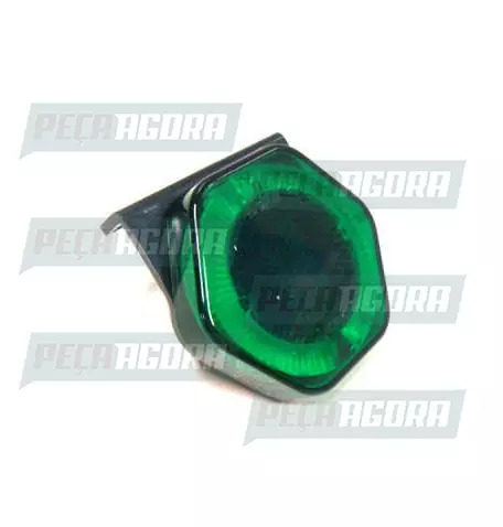 LANTERNA LATERAL CARRETA UNIVERSAL COM SUPORTE FLEXIVEL 02 LEDS - VD SINALSUL 20