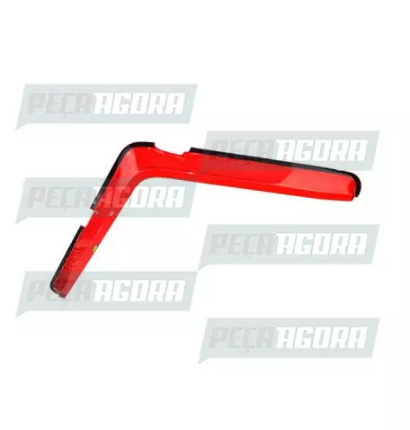 PAR PAR CALHA CHUVA VOLKSWAGEN CAMINHAO ''L'' VERMELHO FABBOF (420811)